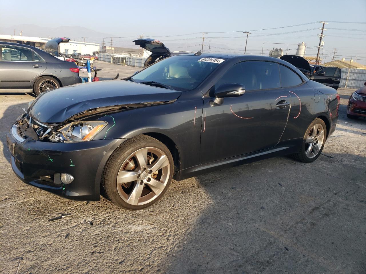 2010 Lexus IS VIN JTHFF2C28A2513079
