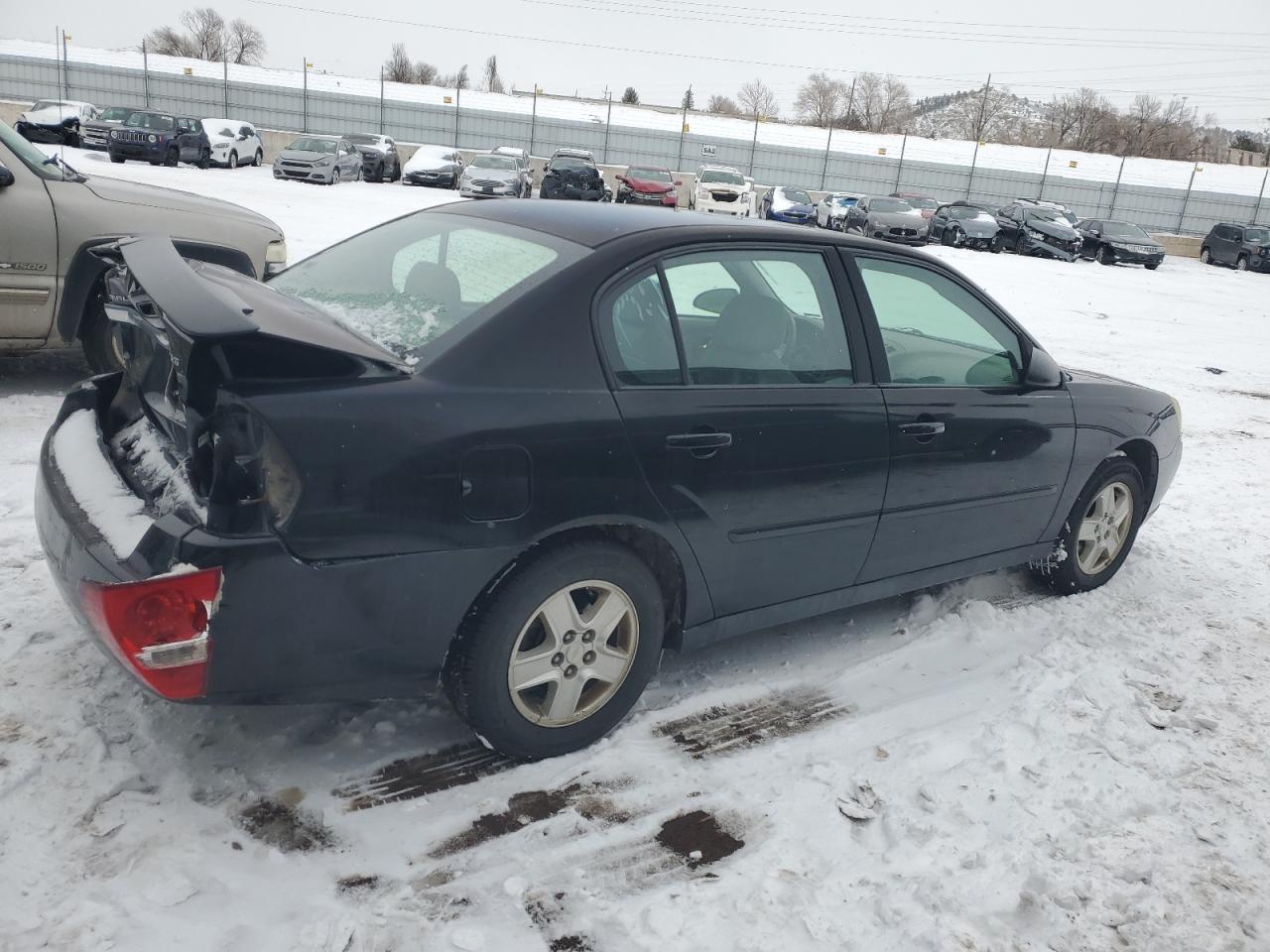 2004 Chevrolet Malibu VIN 1G1ZT54834F188357 Copart auction photo, rear end damage thumbnail 3