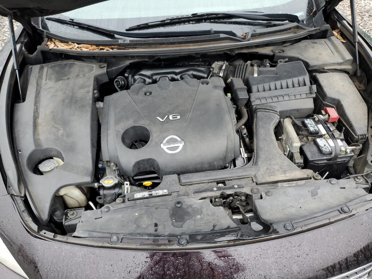 2010 Nissan Maxima VIN 1N4AA5AP4AC858345 Copart auction photo, rear end / side damage thumbnail 11