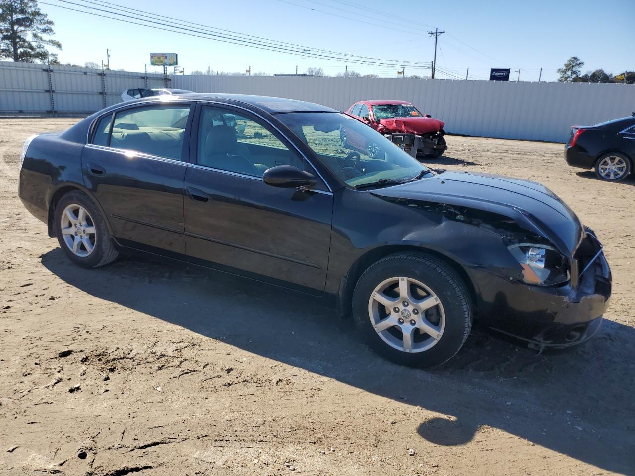 2006 Nissan Altima VIN 1N4AL11D66N423489 Copart auction photo, front end / side damage thumbnail 4