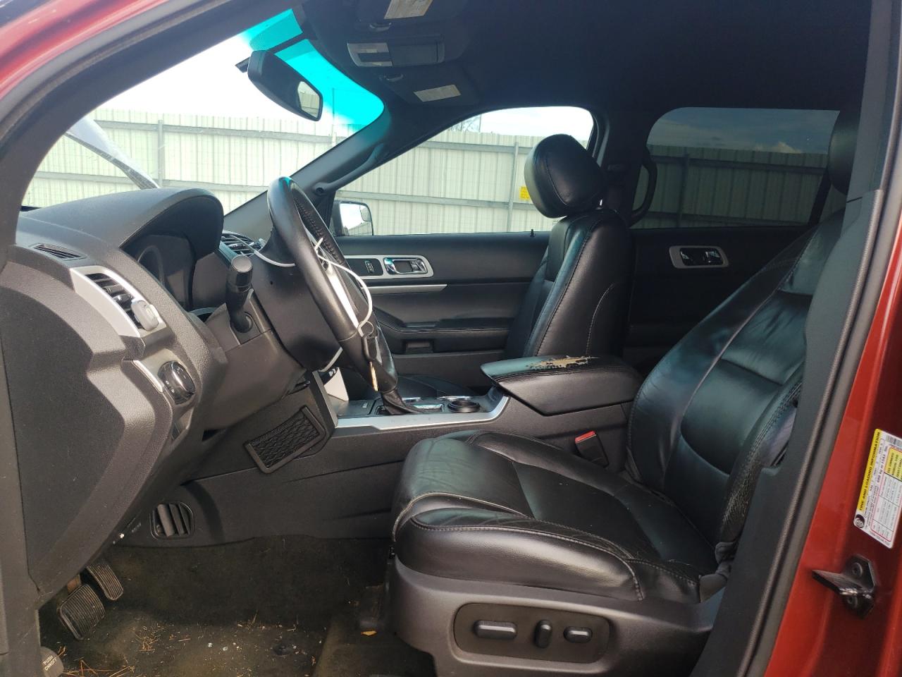 2014 Ford Explorer VIN 1FM5K7D82EGA02884 Copart auction photo, all over / undercarriage damage thumbnail 7