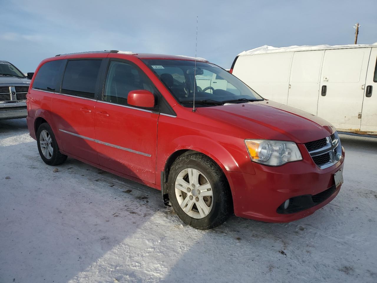 2014 Dodge Caravan VIN 2C4RDGDG1ER418883 Copart auction photo, hail / minor dent/scratches damage thumbnail 4