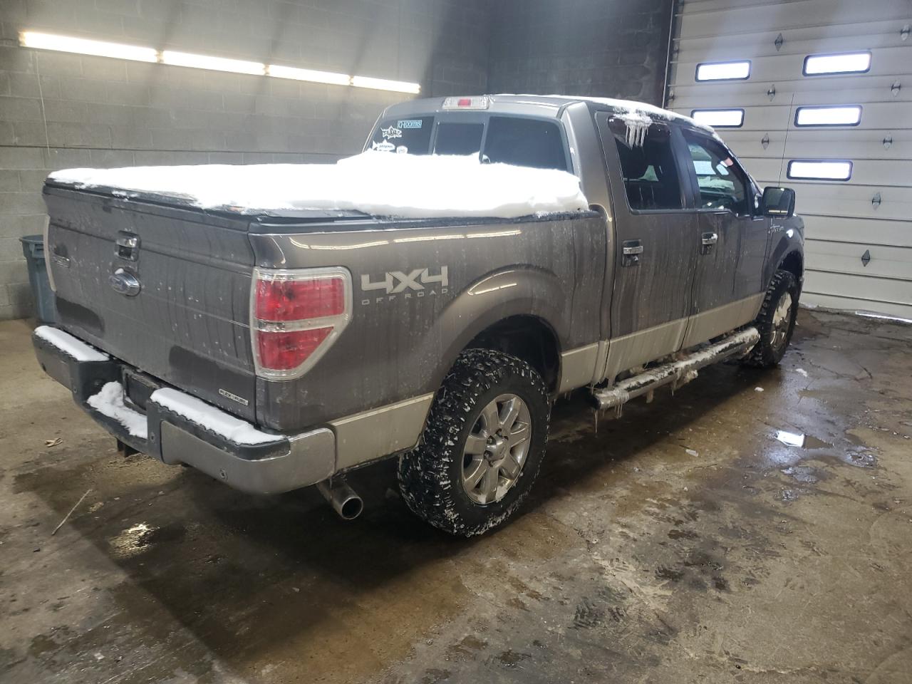 2013 Ford F-150 VIN 1FTFW1EF0DFB35607 Copart auction photo, front end / side damage thumbnail 3