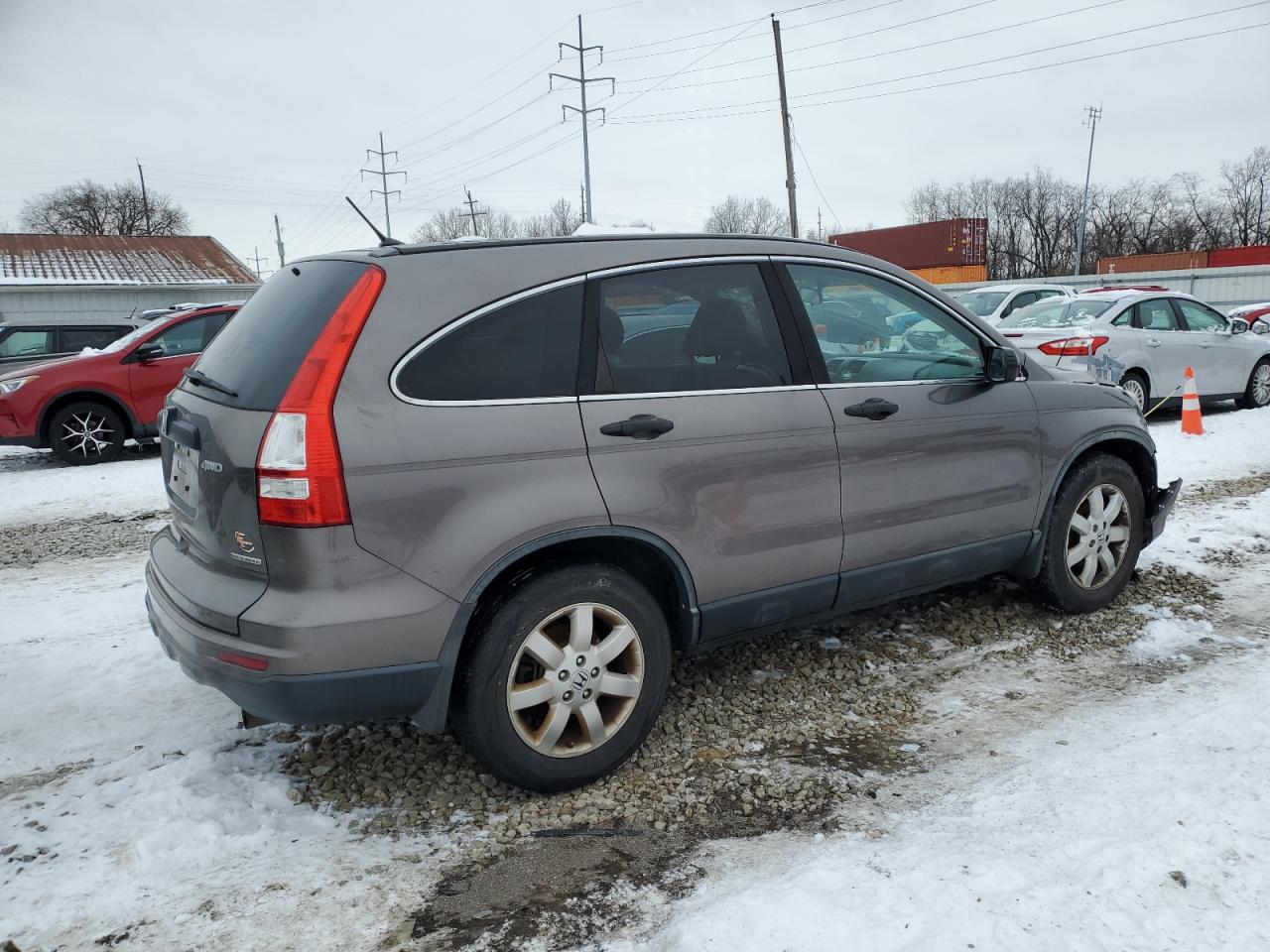 2011 Honda CR-V VIN 5J6RE4H46BL052509 Copart auction photo, front end damage thumbnail 3
