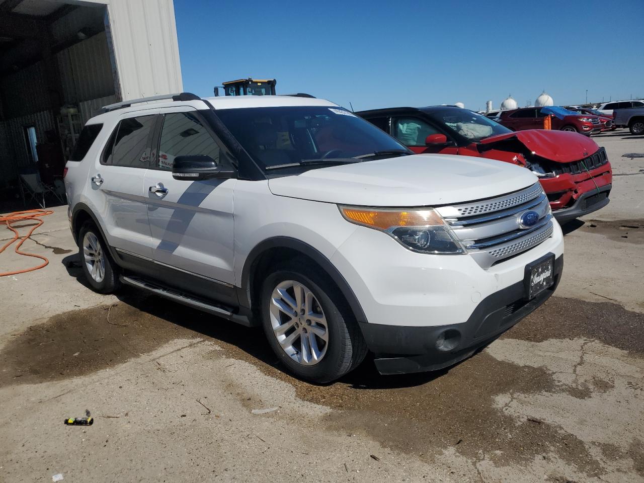 2015 Ford Explorer VIN 1FM5K7D83FGA17704 Copart auction photo, rear end damage thumbnail 4