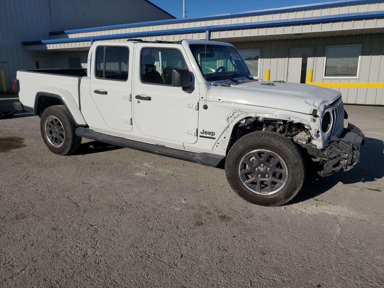 2021 Jeep Gladiator VIN 1C6HJTAG7ML524612 Copart auction photo, front end damage thumbnail 4