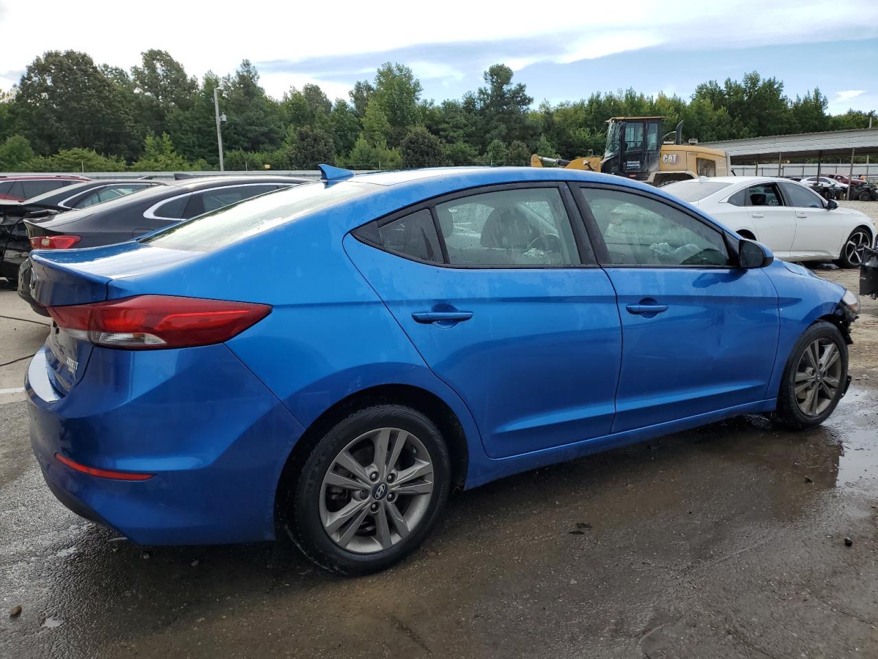 2018 Hyundai Elantra VIN 5NPD84LF4JH285288 Copart auction photo, front end / rear end damage thumbnail 3