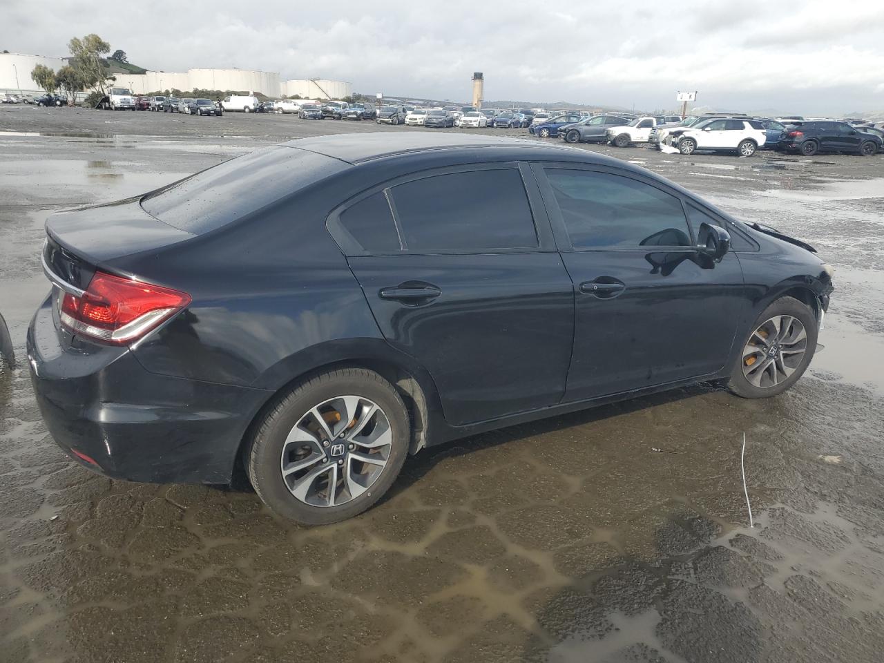 2014 Honda Civic VIN 19XFB2F84EE241409 Copart auction photo, front end damage thumbnail 3