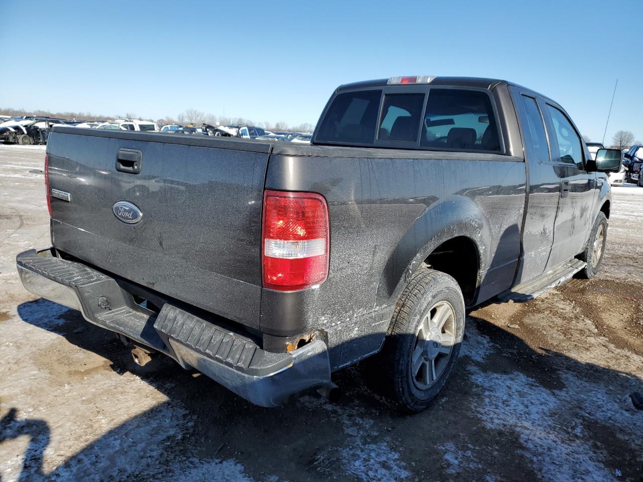 2005 Ford F-150 VIN 1FTPX12555FB05467 Copart auction photo, rear end / minor dent/scratches damage thumbnail 3
