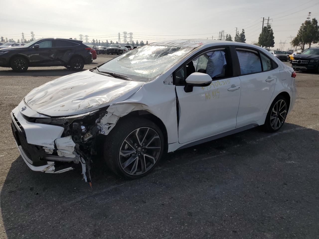 2022 Toyota Corolla VIN JTDS4MCE3N3501806