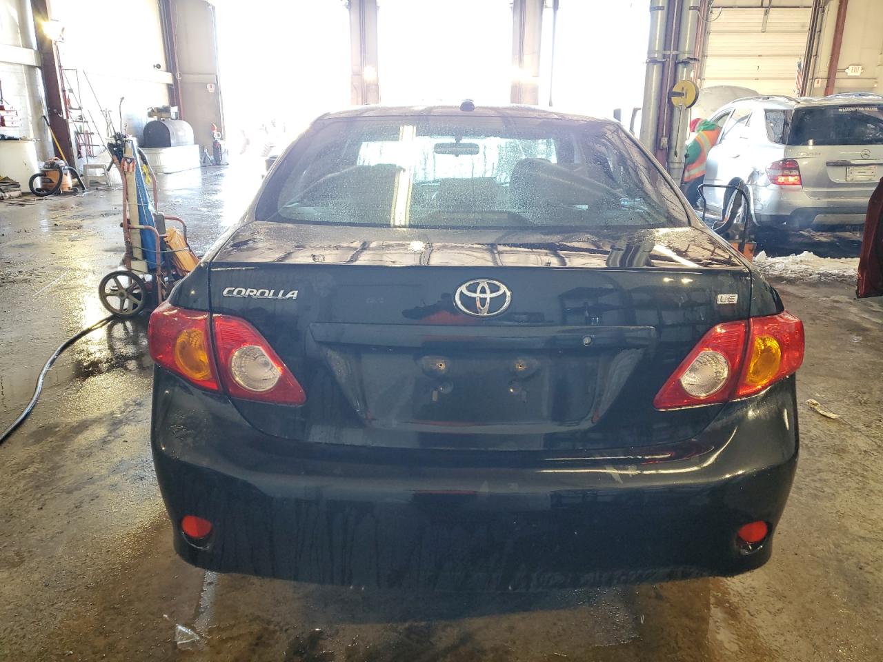 2010 Toyota Corolla VIN JTDBU4EE7A9096716 Copart auction photo, side / front end damage thumbnail 6