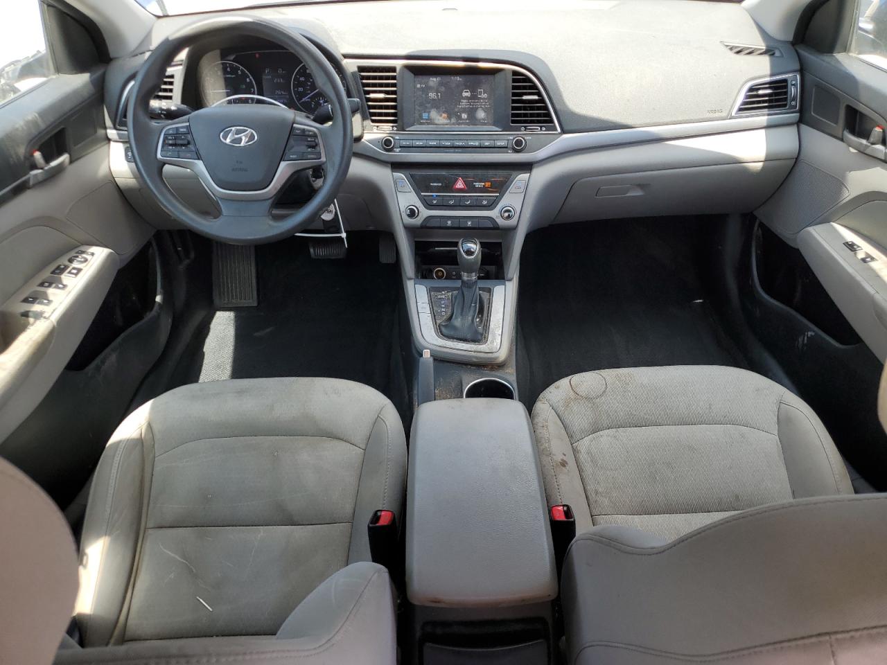 2017 Hyundai Elantra VIN 5NPD84LF0HH119571 Copart auction photo, all over damage thumbnail 8