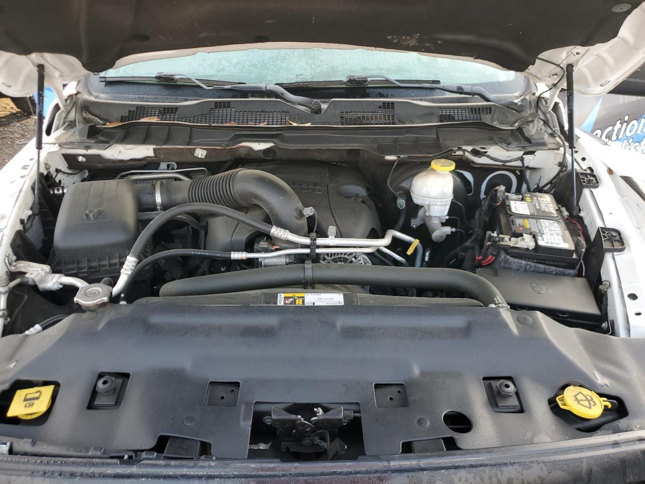 2019 RAM 1500 VIN 1C6RR6FT5KS627728 Copart auction photo, front end damage thumbnail 12