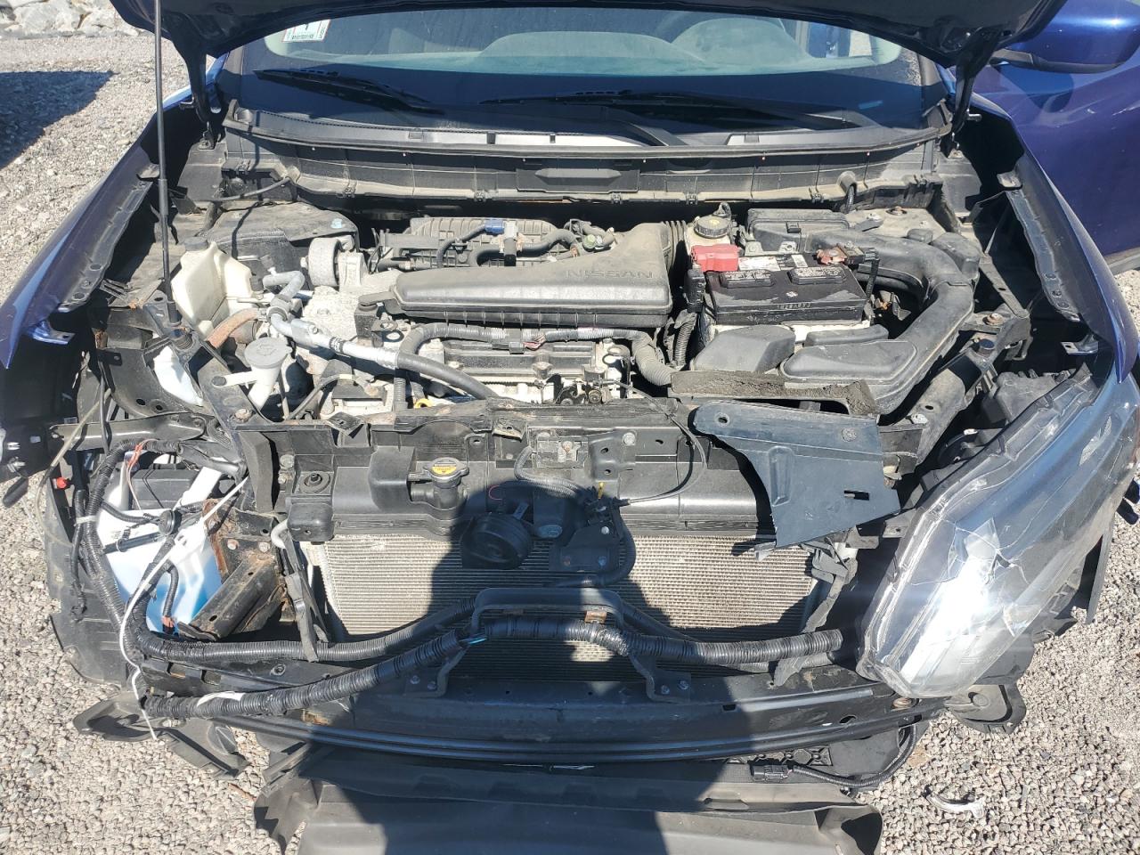 2017 Nissan Rogue VIN 5N1AT2MV8HC743797 Copart auction photo, front end / minor dent/scratches damage thumbnail 12