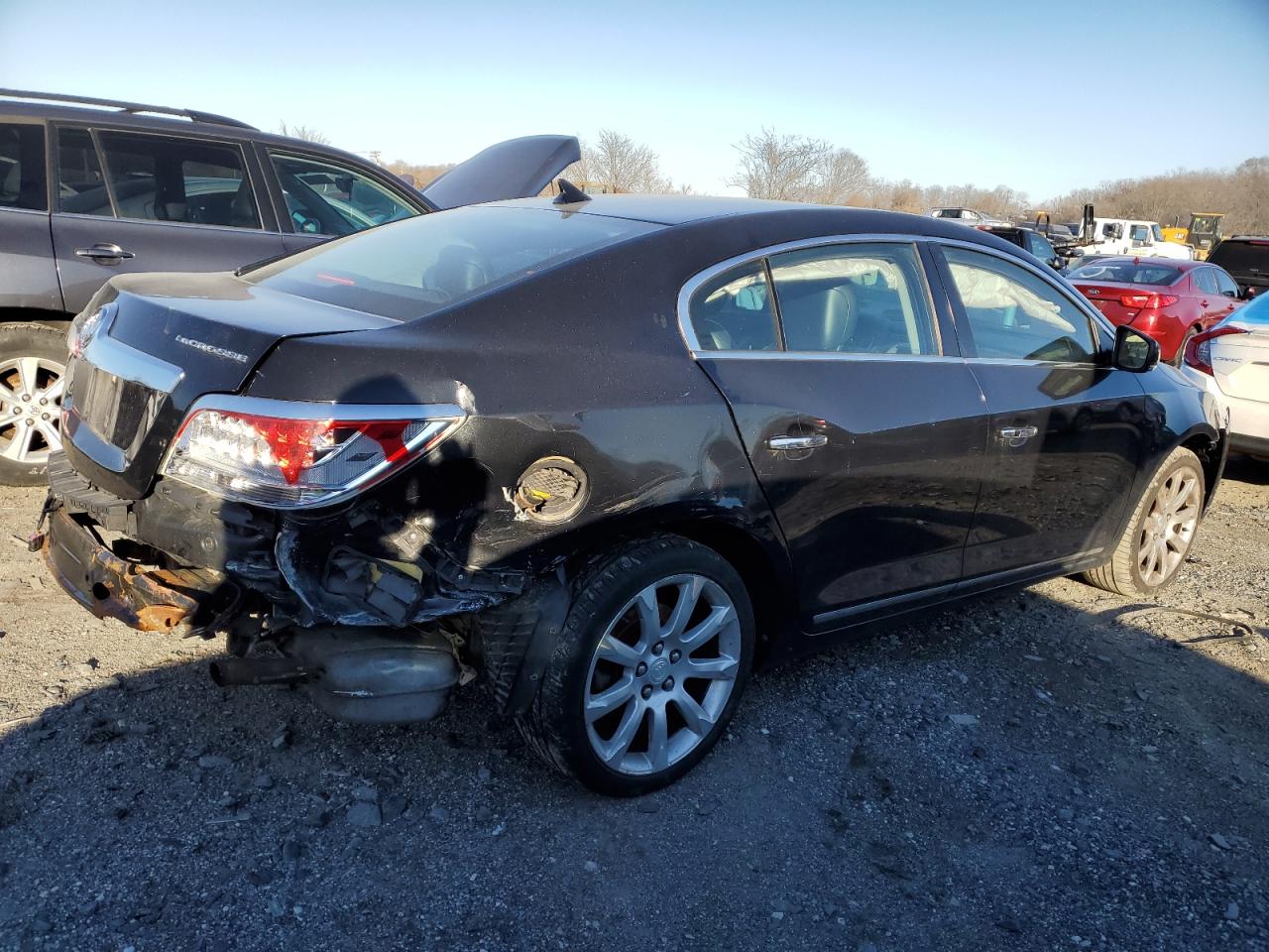 2012 Buick LaCrosse VIN 1G4GJ5E37CF179422 Copart auction photo, rear end / front end damage thumbnail 3
