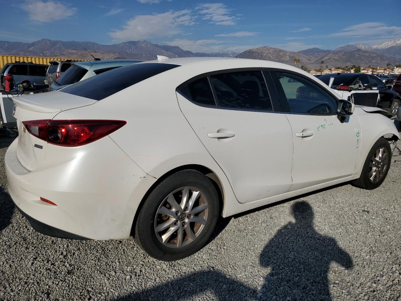 2016 Mazda 3 VIN JM1BM1W73G1291475 Copart auction photo, front end / minor dent/scratches damage thumbnail 3