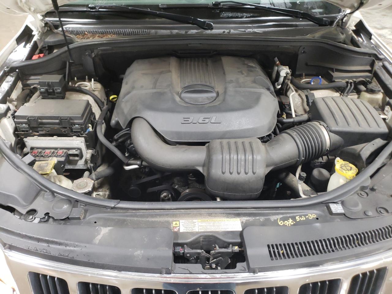 2011 Jeep Grand Cherokee VIN 1J4RR5GG6BC643543 Copart auction photo, front end damage thumbnail 11
