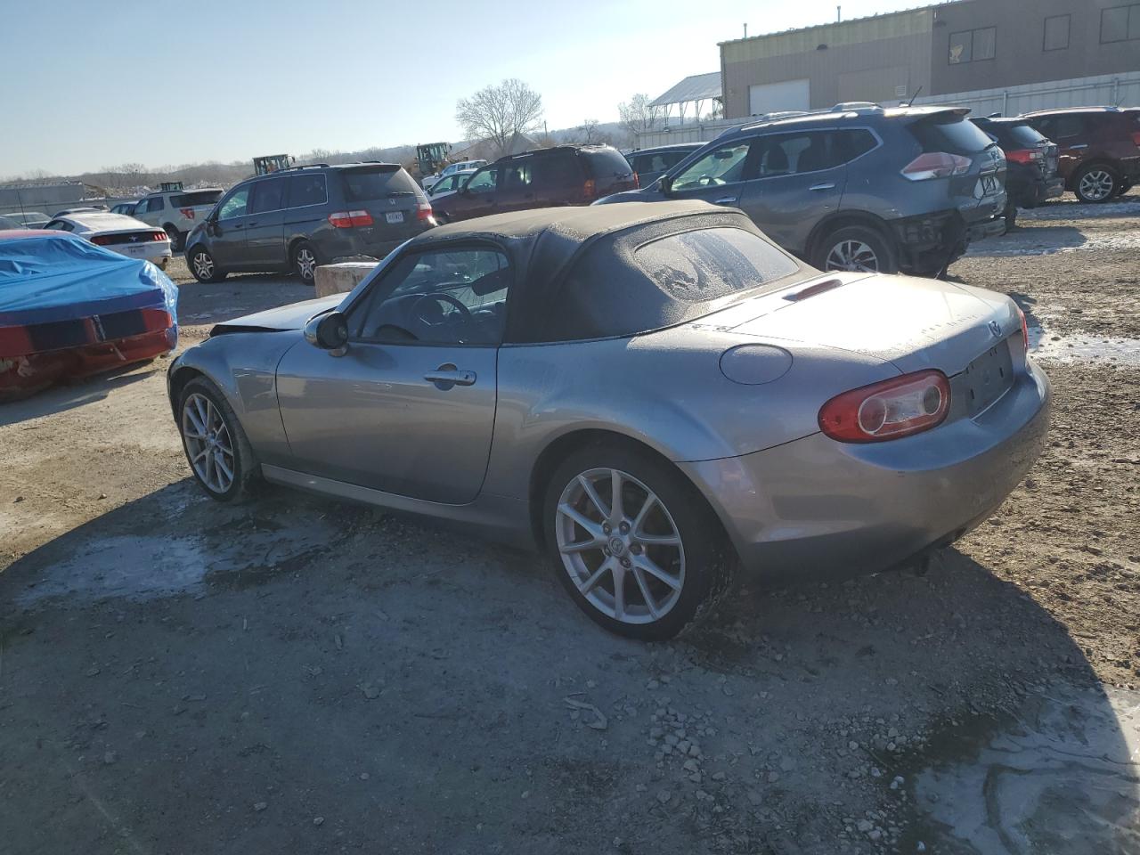 2010 Mazda MX-5 VIN JM1NC2EF7A0210456 Copart auction photo, front end damage thumbnail 2