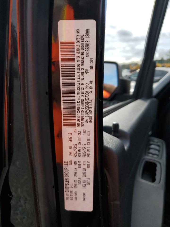 2011 Jeep Liberty (North America) VIN 1J4PN2GK4BW567390 Copart auction photo, front end damage thumbnail 13