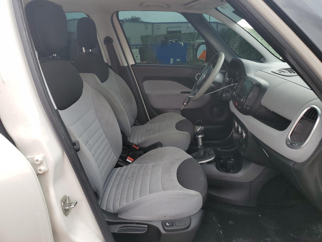 2014 Fiat 500 VIN ZFBCFABH0EZ000672 Copart auction photo, side damage thumbnail 7