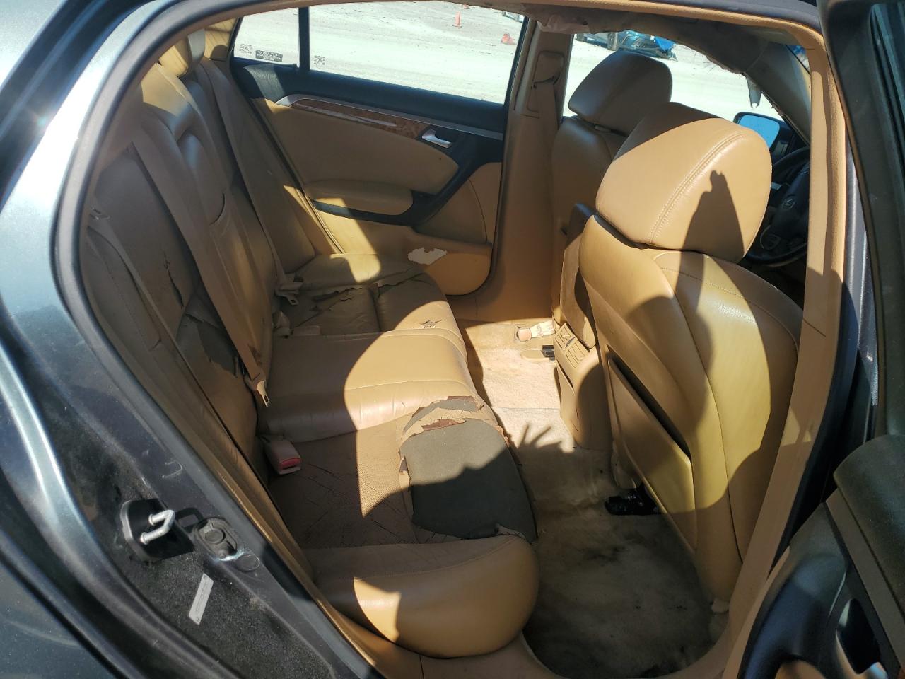 2005 Acura TL VIN 19UUA66225A061895 Copart auction photo, front end / side damage thumbnail 10
