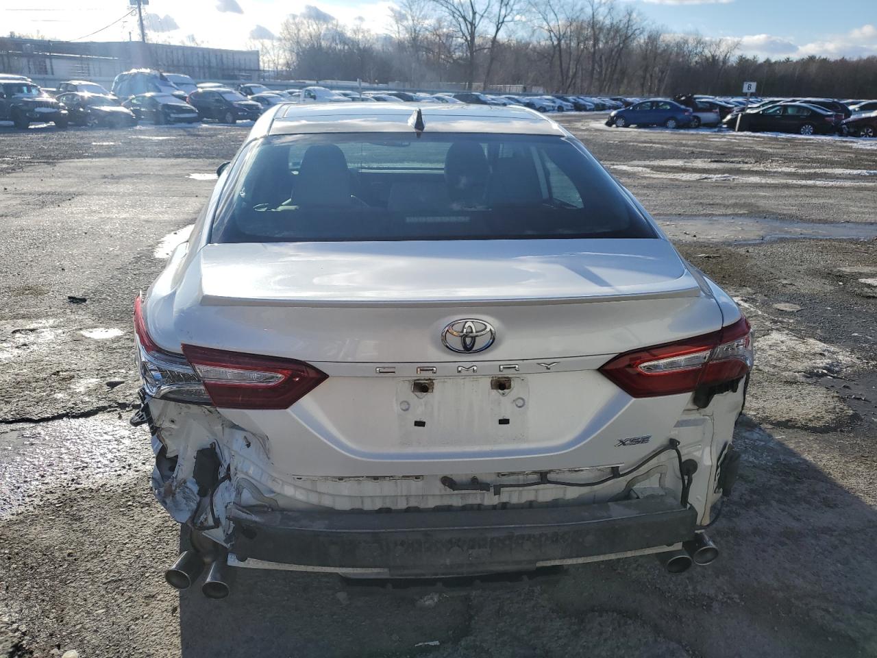 2020 Toyota Camry VIN 4T1K61AK6LU928188 Copart auction photo, rear end damage thumbnail 6