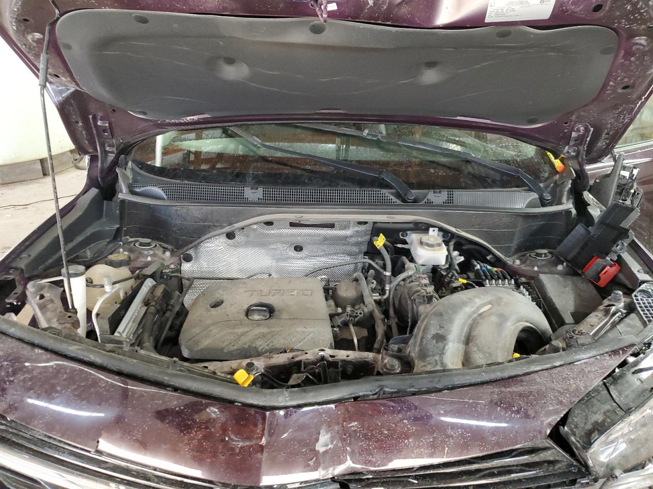 2020 Buick Encore VIN KL4MMGSL6LB101990 Copart auction photo, front end / side damage thumbnail 12