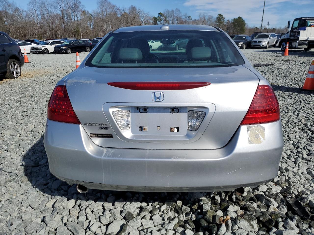 2007 Honda Accord VIN 1HGCM66547A099550 Copart auction photo, front end damage thumbnail 6