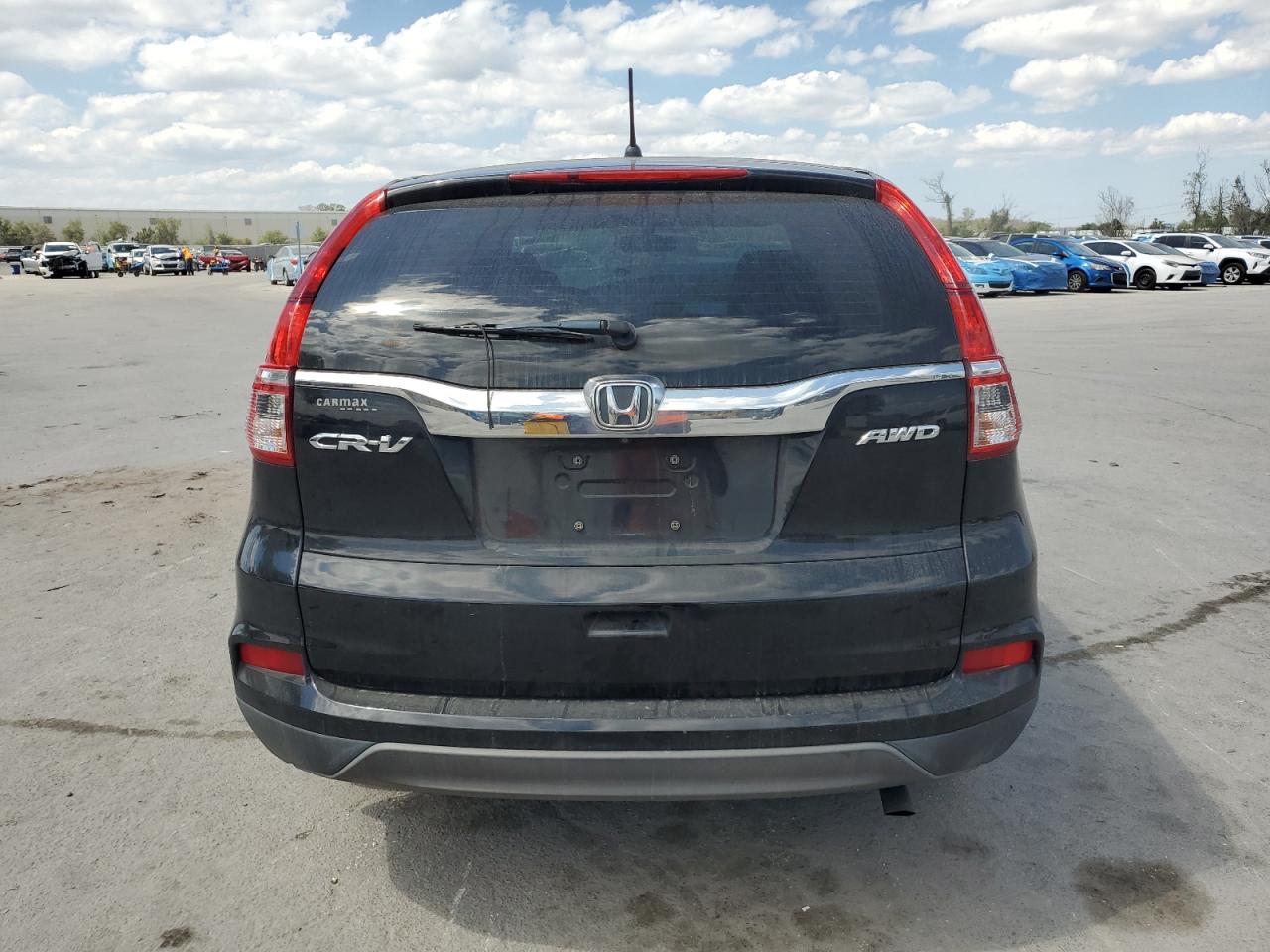 2016 Honda CR-V VIN 2HKRM4H33GH651220 Copart auction photo, front end / side damage thumbnail 6