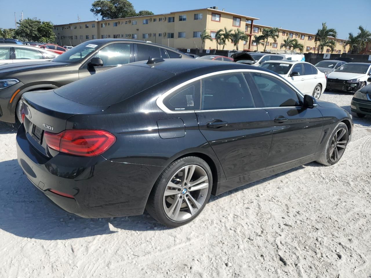 2018 BMW 4er VIN WBA4J1C56JBG80455 Copart auction photo, mechanical damage thumbnail 3