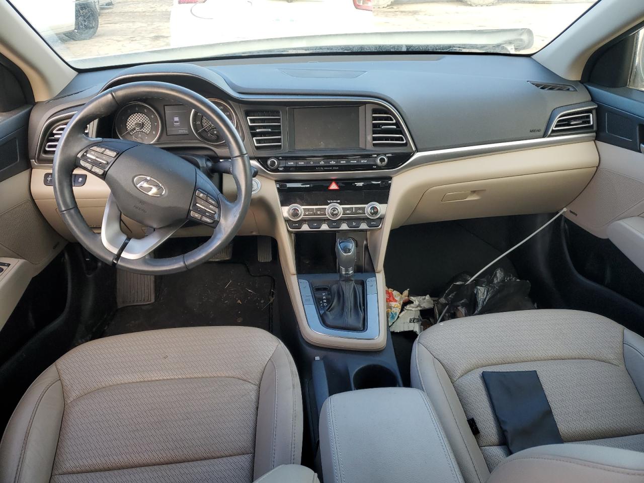 2020 Hyundai Elantra VIN 5NPD84LF8LH517099 Copart auction photo, all over / front end damage thumbnail 8