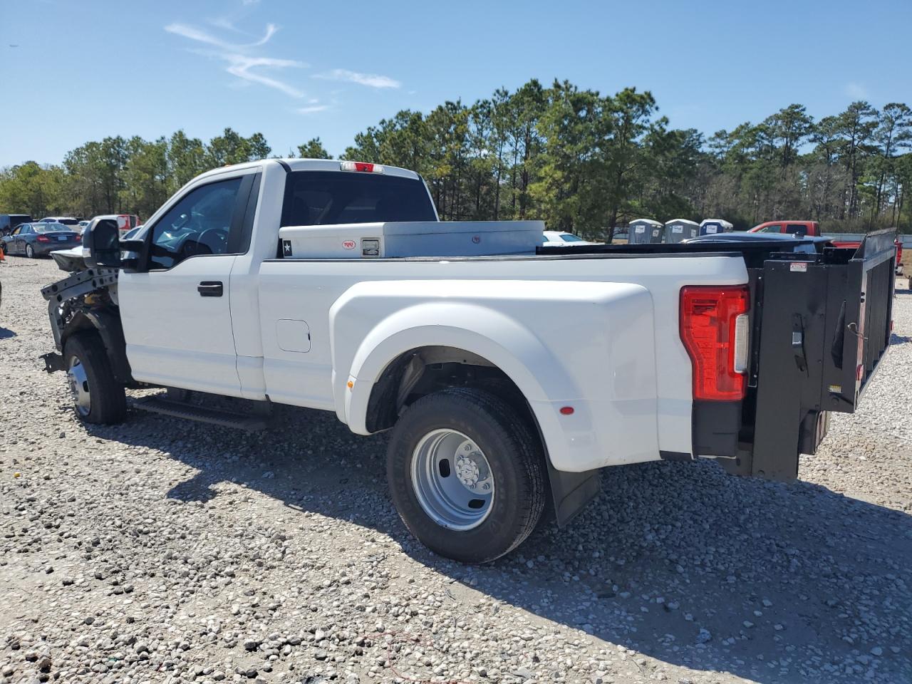 2017 Ford F350 VIN 1FTRF3C67HEE07061 Copart auction photo, front end / side damage thumbnail 2