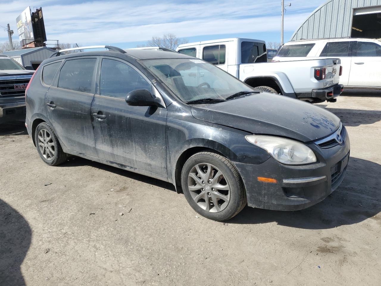 2012 Hyundai Elantra VIN KMHDC8AEXCU152586 Copart auction photo, side damage thumbnail 4