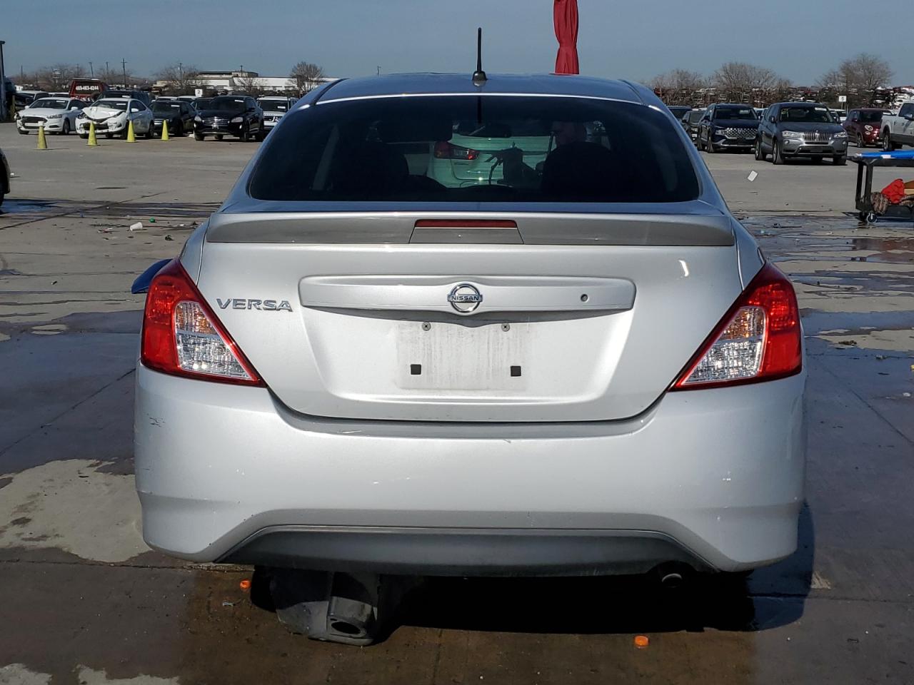 2017 Nissan Versa VIN 3N1CN7AP4HL906091 Copart auction photo, front end / side damage thumbnail 6
