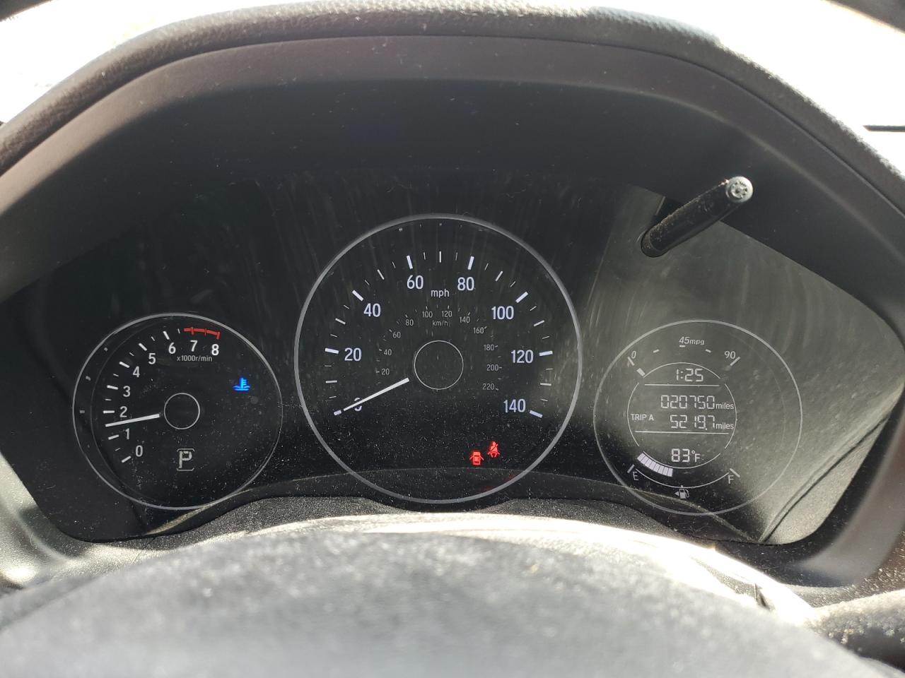 2021 Honda HR-V VIN 3CZRU6H19MM755110 Copart auction photo, front end damage thumbnail 9