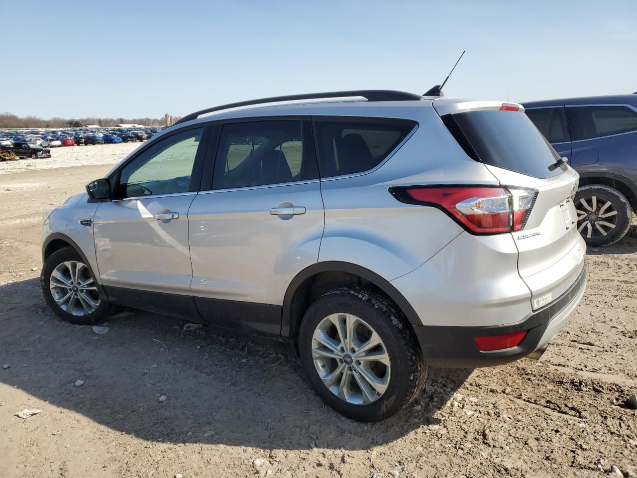 2018 Ford Escape VIN 1FMCU0HD2JUC33652 Copart auction photo, front end / side damage thumbnail 2