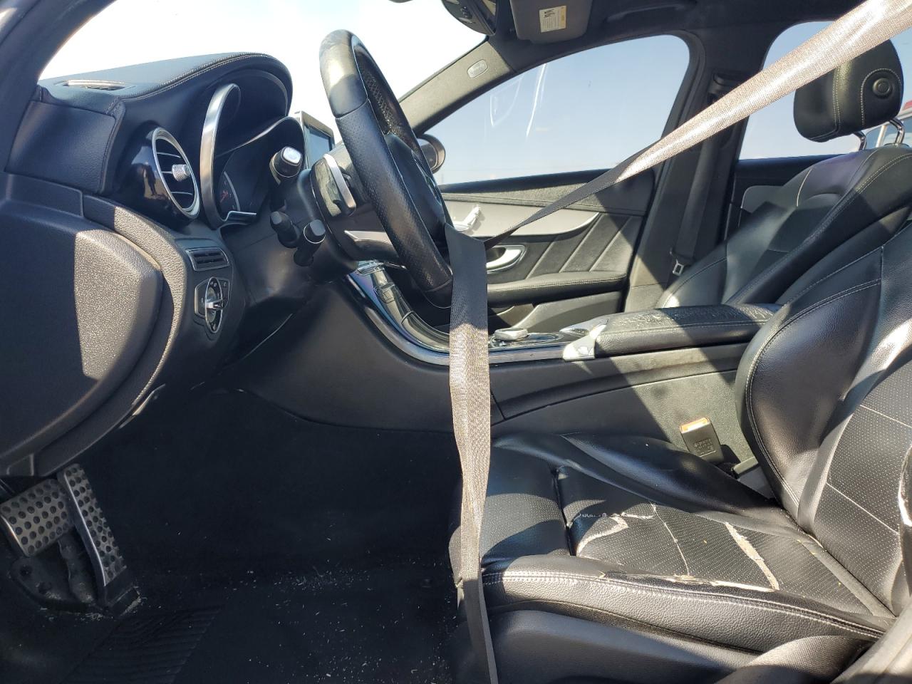 2017 Mercedes-Benz C-klasse VIN 55SWF4JB8HU207280 Copart auction photo, front end damage thumbnail 7