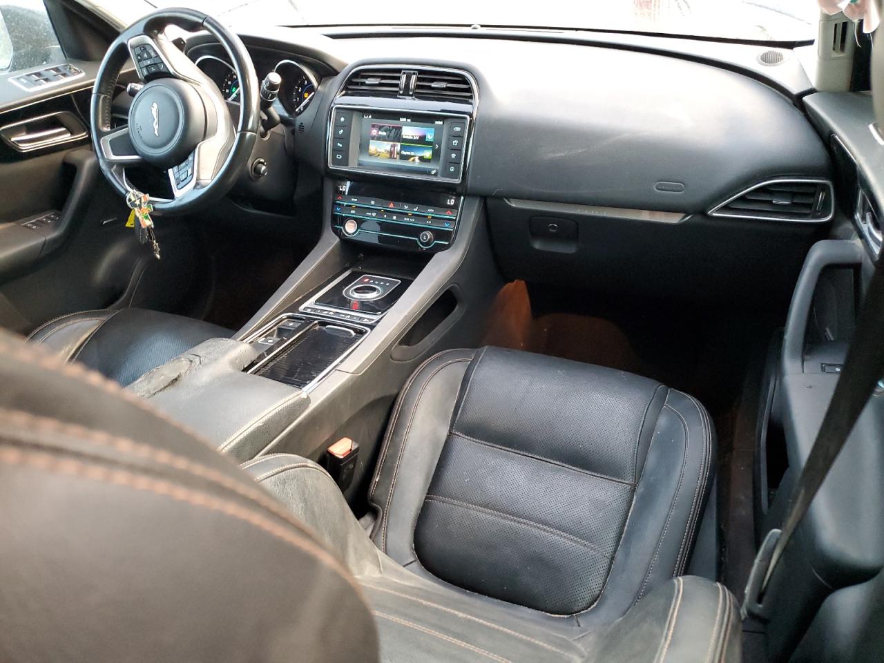 2018 Jaguar F-Pace VIN SADCK2FX8JA280600 Copart auction photo, rear end / mechanical damage thumbnail 8