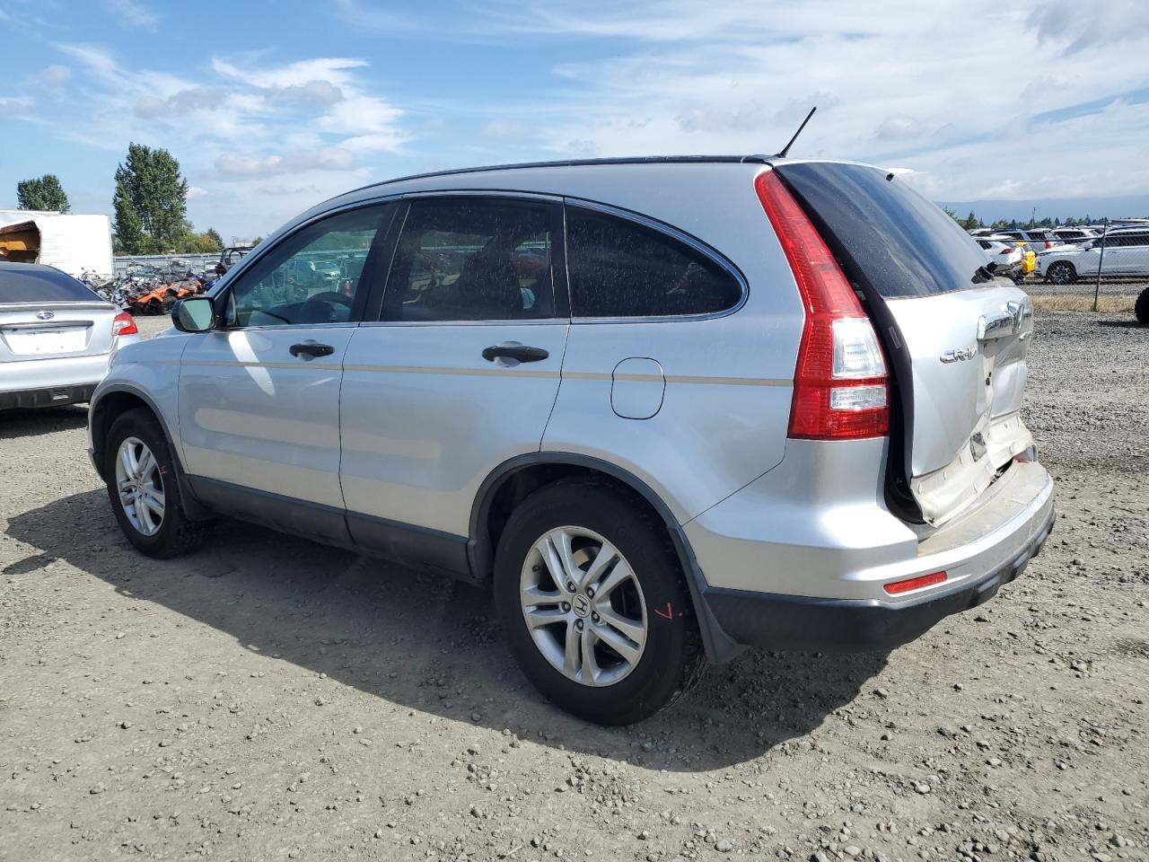 2010 Honda CR-V VIN JHLRE4H54AC015782 Copart auction photo, rear end damage thumbnail 2
