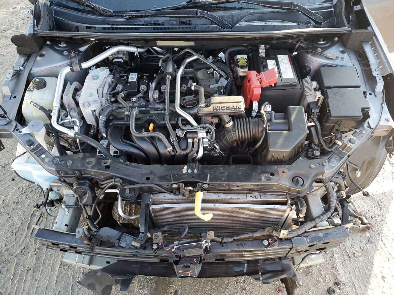 2021 Nissan Sentra VIN 3N1AB8CV4MY236394 Copart auction photo, side / front end damage thumbnail 11