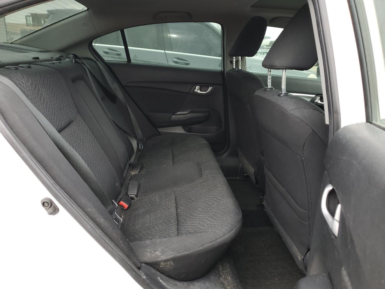 2015 Honda Civic VIN 2HGFB2F51FH061592 Copart auction photo, rear end / front end damage thumbnail 10