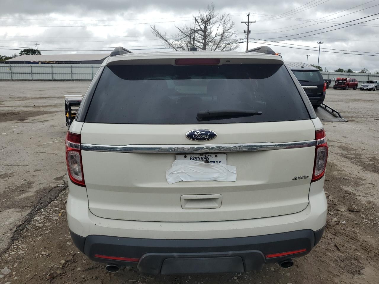 2012 Ford Explorer VIN 1FMHK8B84CGB00351 Copart auction photo, side damage thumbnail 6
