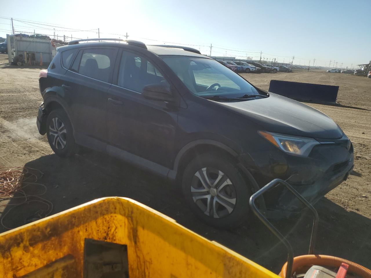 2017 Toyota RAV 4 VIN 2T3BFREV4HW676460 Copart auction photo, front end / rear end damage thumbnail 4