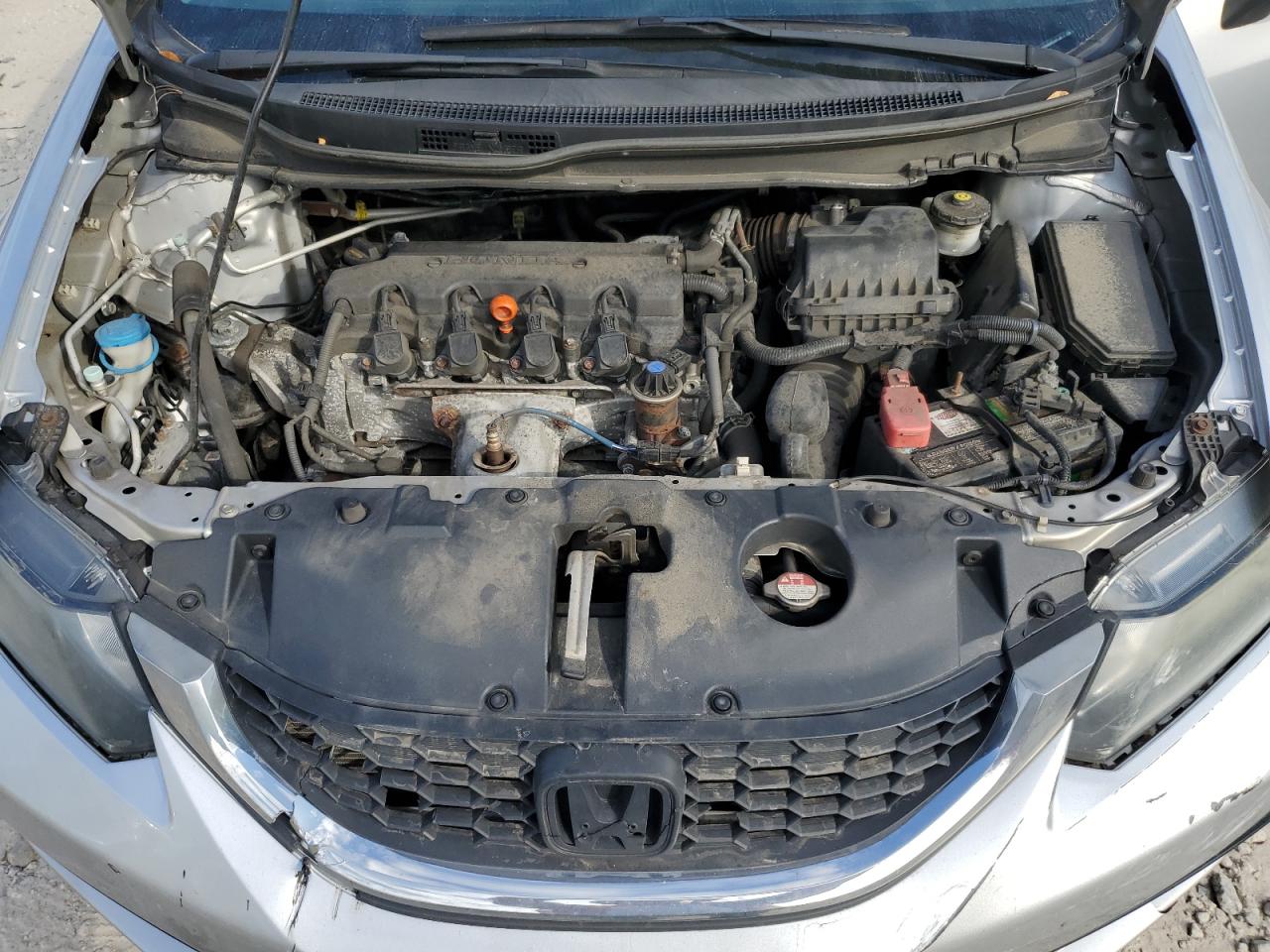 2015 Honda Civic VIN 19XFB2F58FE286148 Copart auction photo, rear end / front end damage thumbnail 11