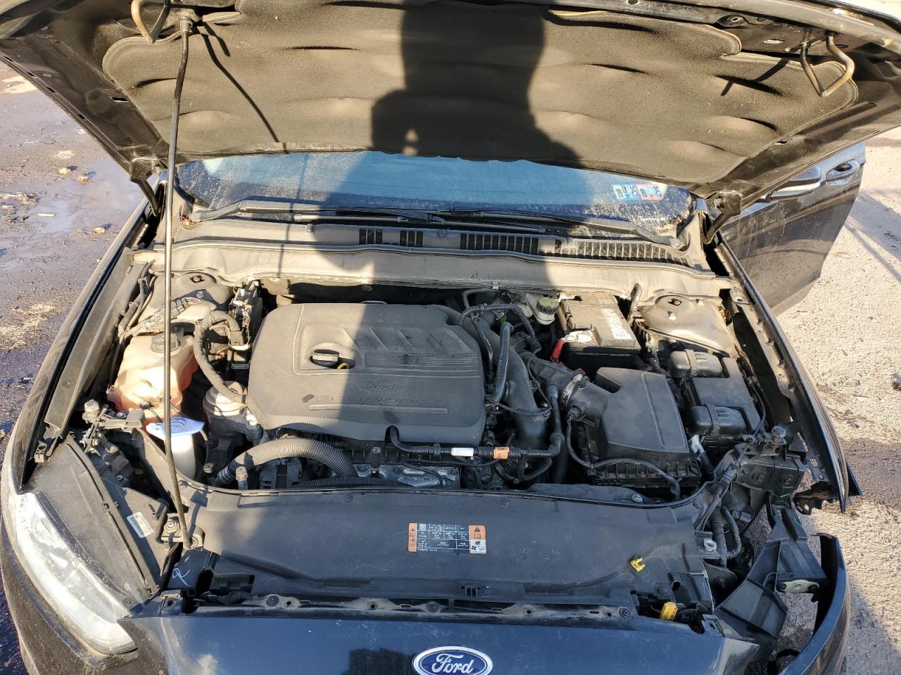 2014 Ford Fusion VIN 3FA6P0HD7ER114457 Copart auction photo, front end damage thumbnail 11