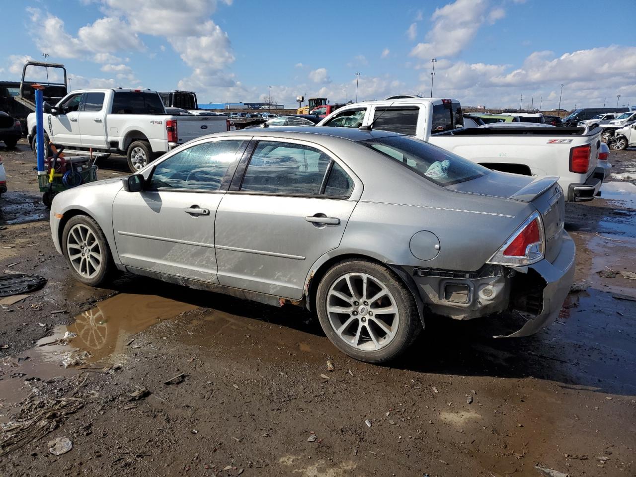 2009 Ford Fusion VIN 3FAHP07Z99R155877 Copart auction photo, rear end damage thumbnail 2