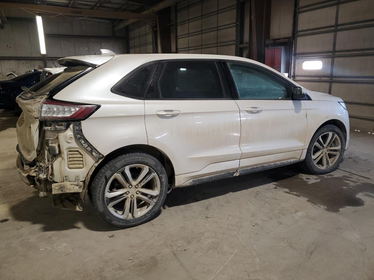2015 Ford Edge VIN 2FMTK4AP5FBB71646 Copart auction photo, rear end / minor dent/scratches damage thumbnail 3