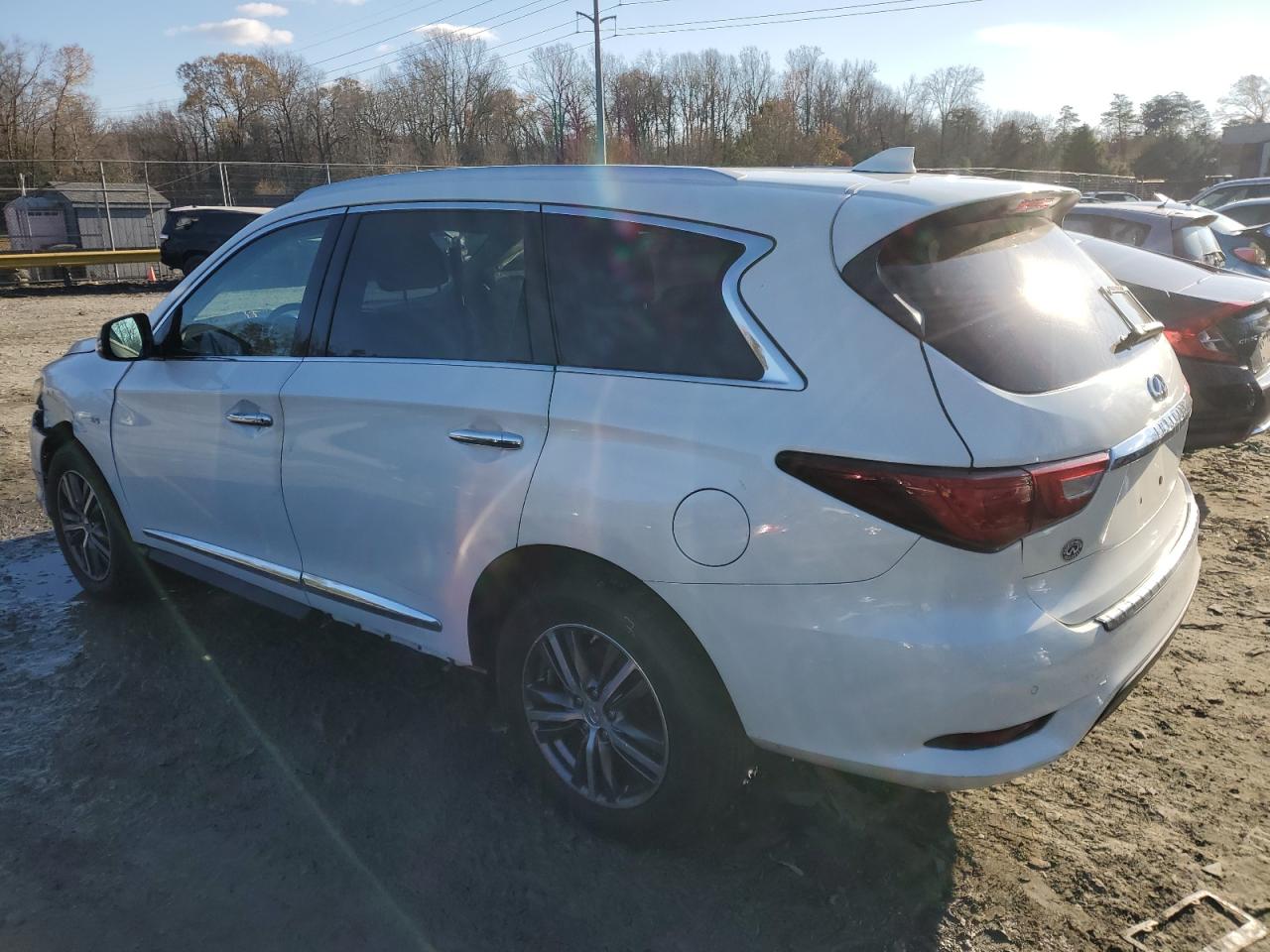 2017 Infiniti QX60 VIN 5N1DL0MM7HC550209 Copart auction photo, front end damage thumbnail 2