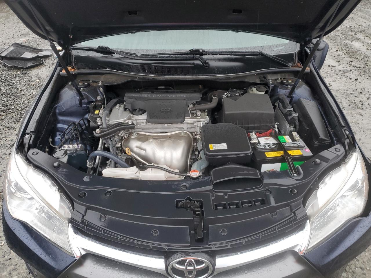 2016 Toyota Camry VIN 4T4BF1FK7GR556378 Copart auction photo, front end / side damage thumbnail 11