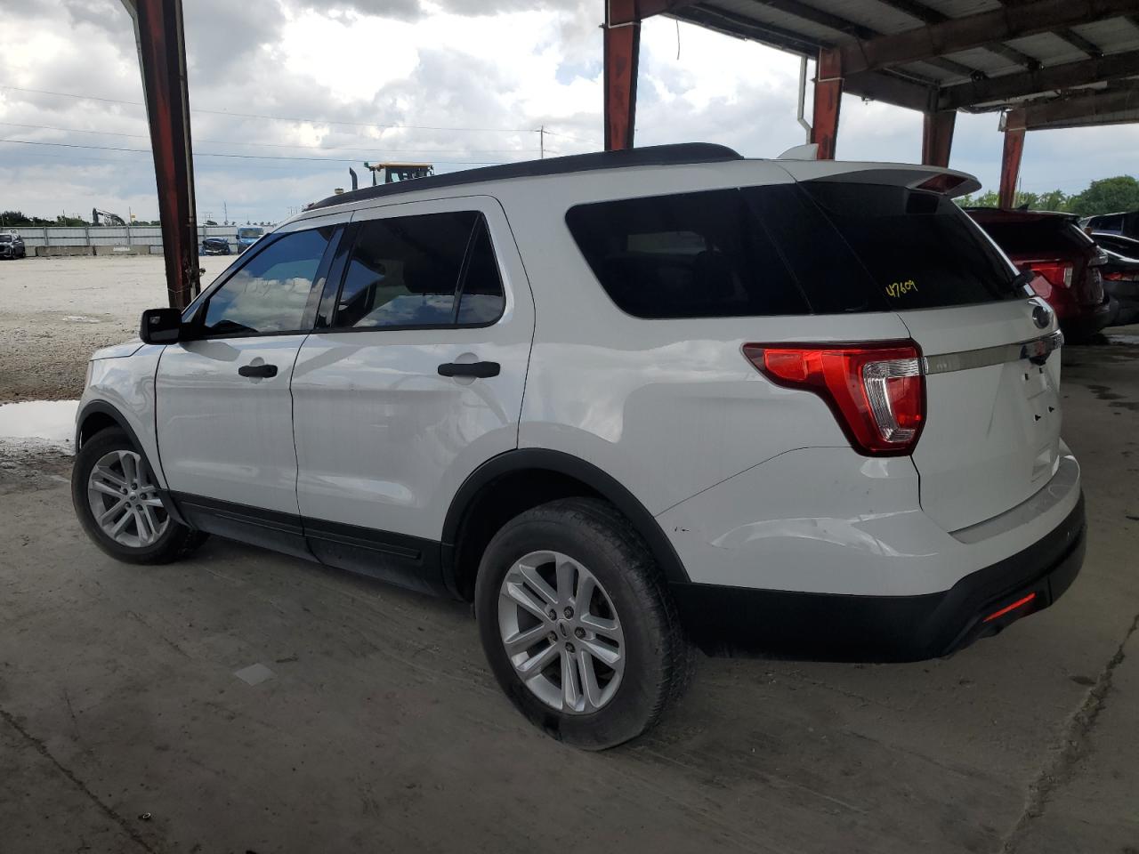 2016 Ford Explorer VIN 1FM5K7B84GGA75793 Copart auction photo, front end damage thumbnail 2